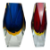 Pair of Sommerso Murano vases by Alessandro Mandruzzato