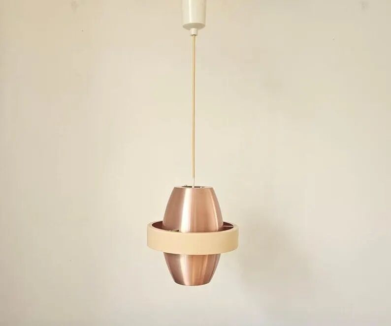 Rare Midcentury Pendant SATURN Space Age style, Denmark, 1970s