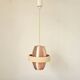 Rare Midcentury Pendant SATURN Space Age style, Denmark, 1970s