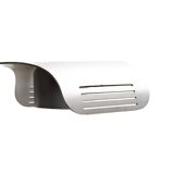 Colomba brushed aluminium table lamp by Walter & Moretti, 1970s
