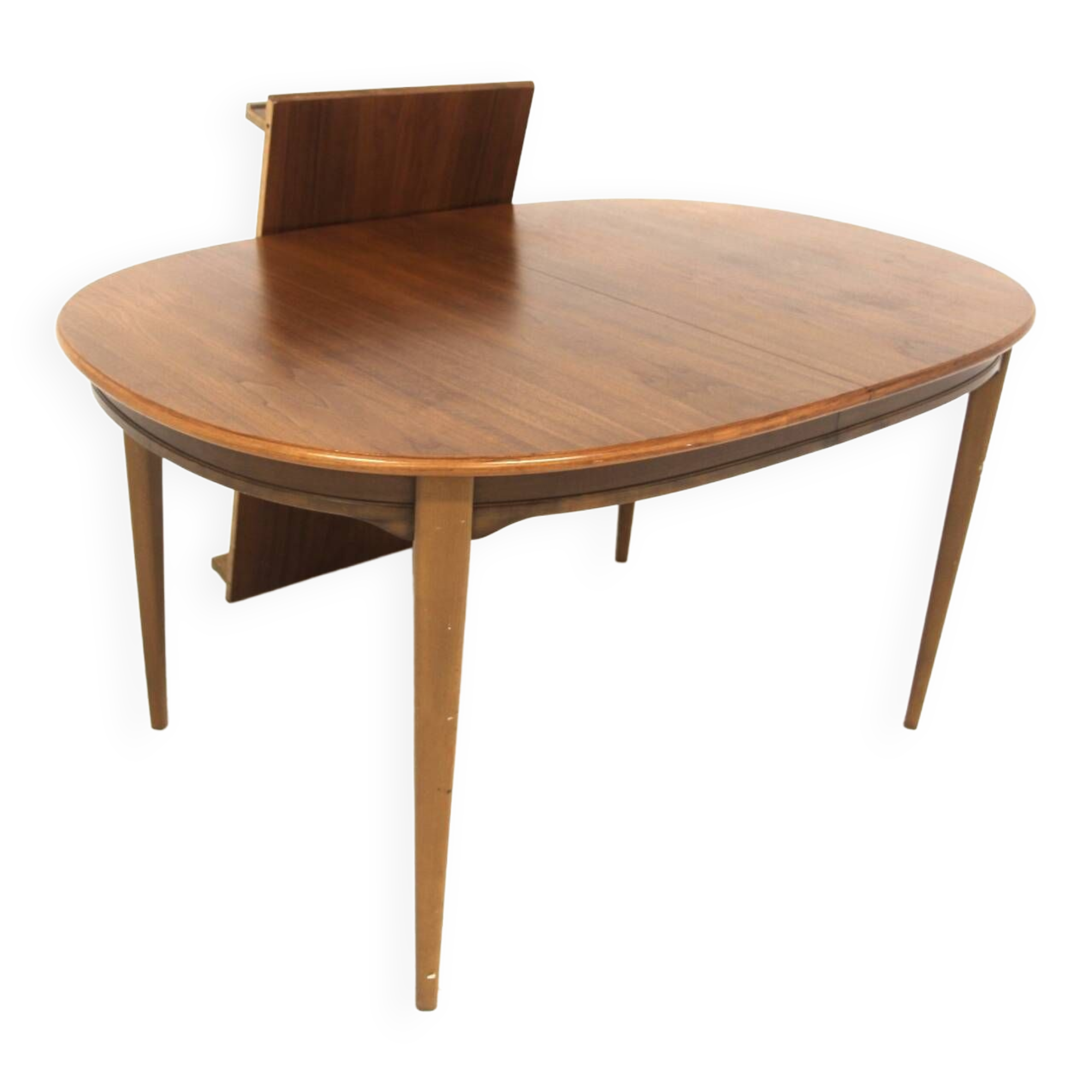 Table extensible en noyer par Möbelfabriken Balder, Suède, 1960