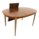 Table extensible en noyer par Möbelfabriken Balder, Suède, 1960