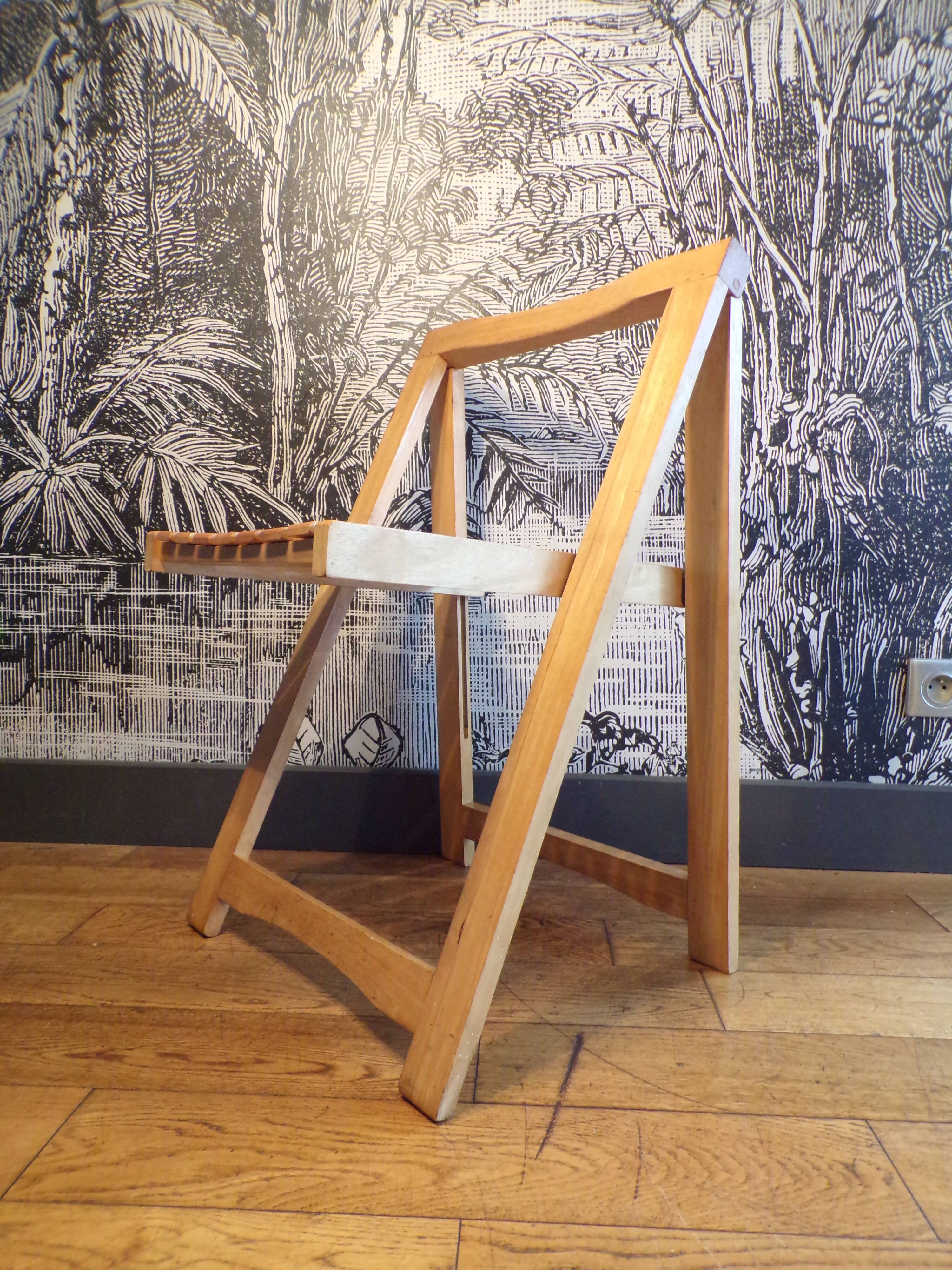 Chaise pliante italienne