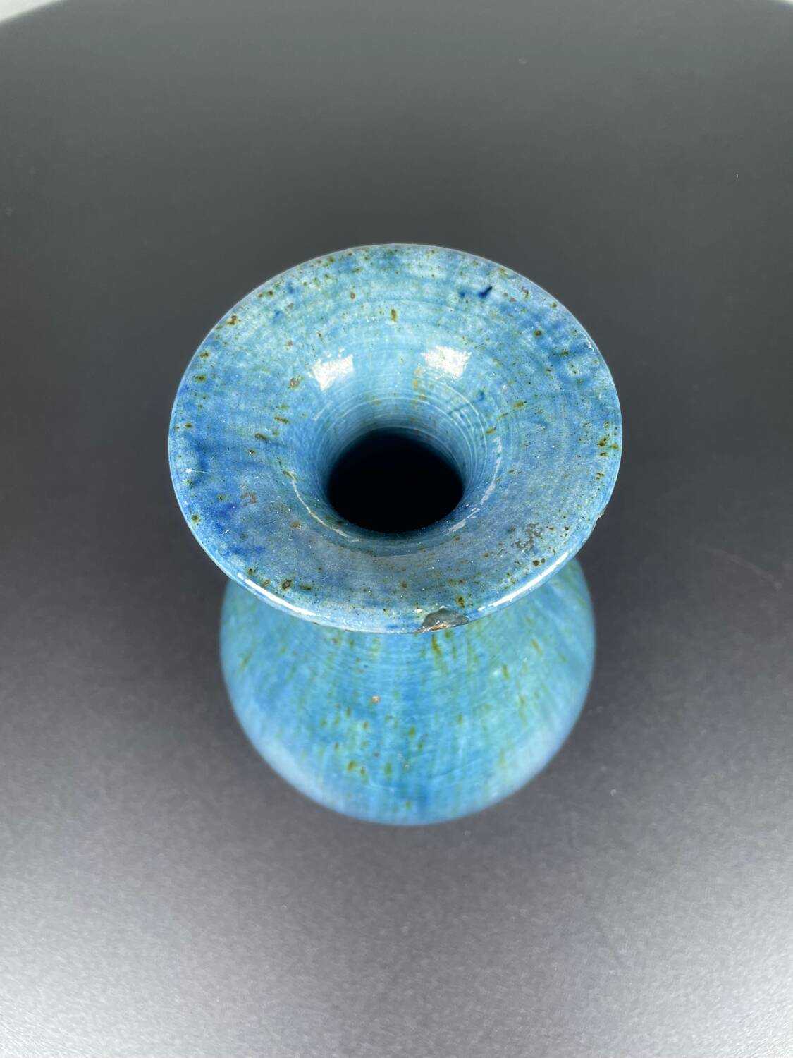 Blue vase