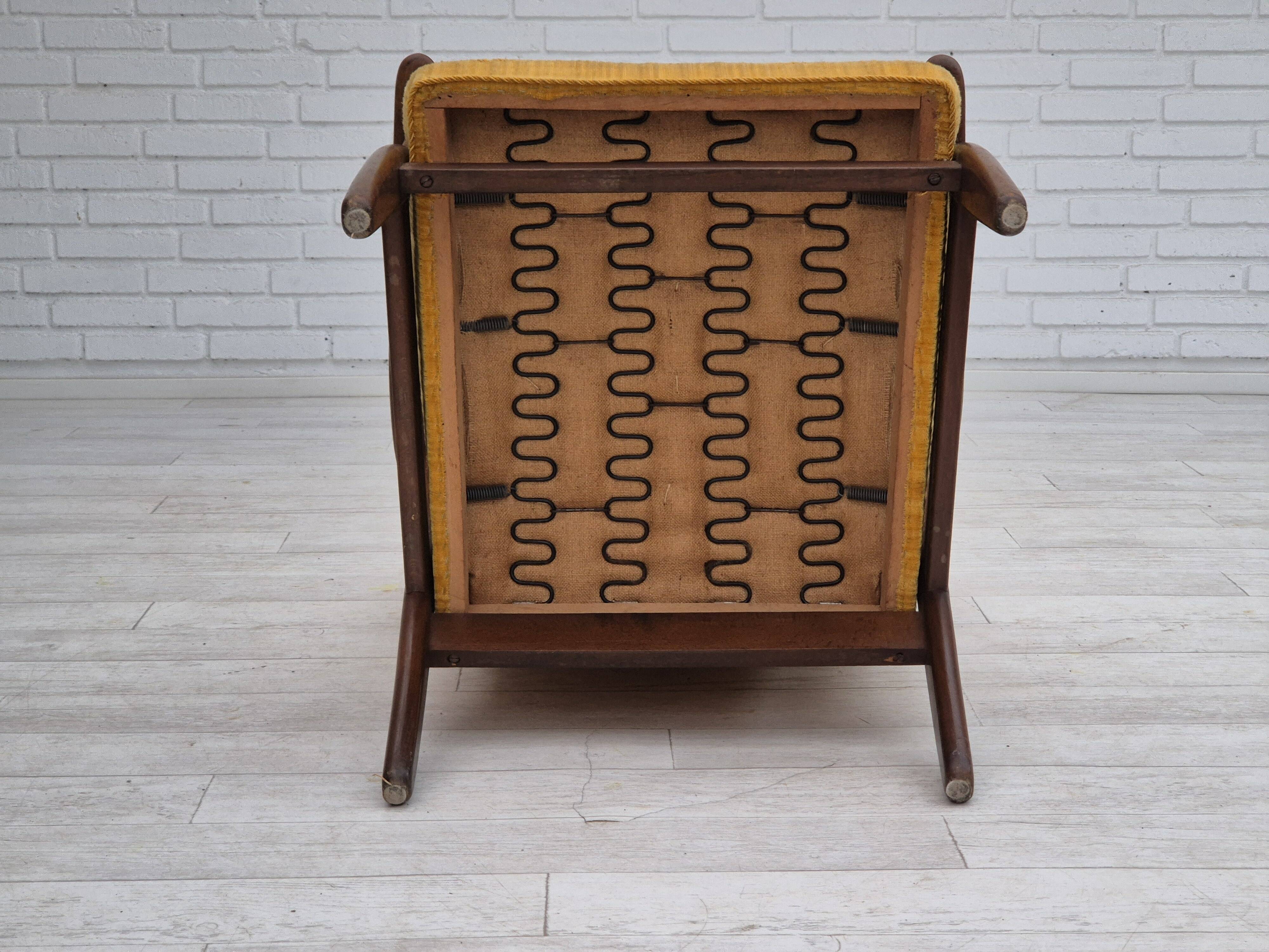 1960s, Danish design by Kurt Olsen, armchair model 230, original condition.