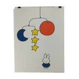 Illustration poster (Miffy - mobile) by Dick BRUNA, 1997.