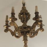 Lustre bois doré XIXème