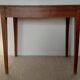 Compact desk in vintage cherry wood