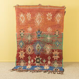 Vintage boujad, berber rug, 154 x 247