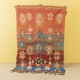 Boujad vintage, tapis berbère, 154 x 247