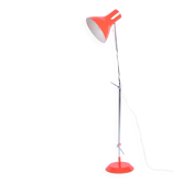 Mid-century chrome floor lamp by j. hůrka for napako, czech, 1950s