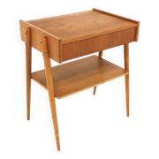Scandinavian teak bedside table, AB Carlströms, Sweden, 1960