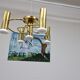 Vintage ceiling light by Leola Lighting Germany
