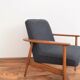 Mid-century polish armchair by m. zieliński, 1960s