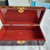 Lacquered wooden box