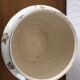 Faience pot lavallière sarreguemines floral motifs