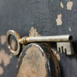 Antique safe by Fichet, Paris, 1900