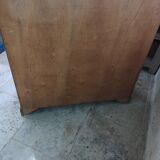 Secrétaire scriban ancien en bois