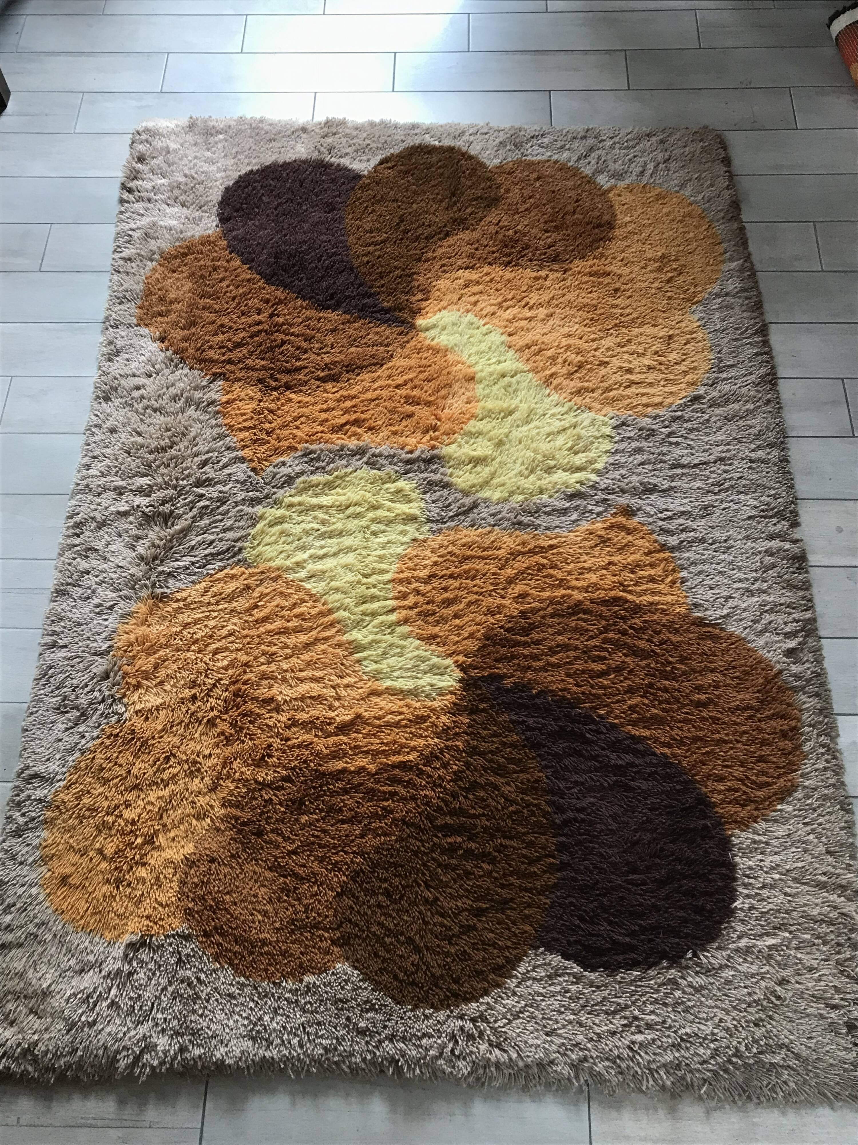 Carpet Desso vintage design 1970