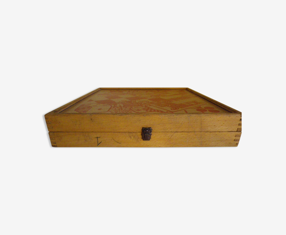 Ancienne mallette jura, a.caire 39 st claude, 3 jeux
