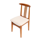 Ivory cream boucle chair mid-century by M. Zielinski, Europe, 1960s