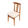 Ivory cream boucle chair mid-century by M. Zielinski, Europe, 1960s
