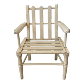 Fauteuil bois enfant