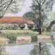 Oil painting on canvas by an artist from the Rhône.