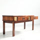 Console danoise de 2 tiroirs en palissandre