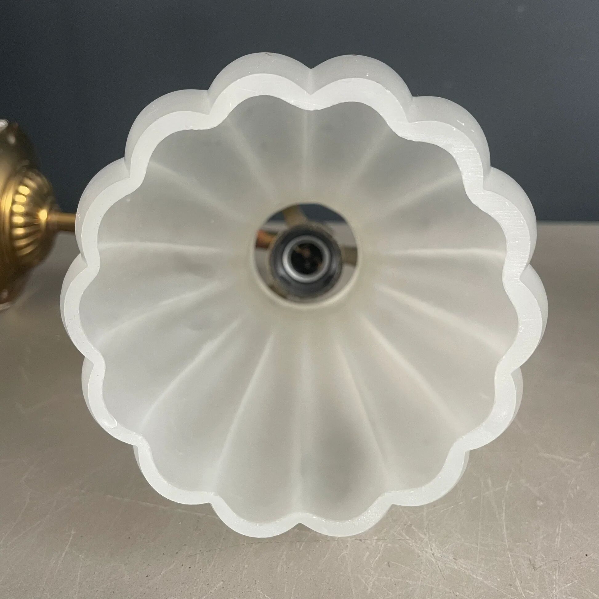 Pair of tulip wall lights - Ref 1108