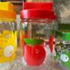 4 Henkel pots