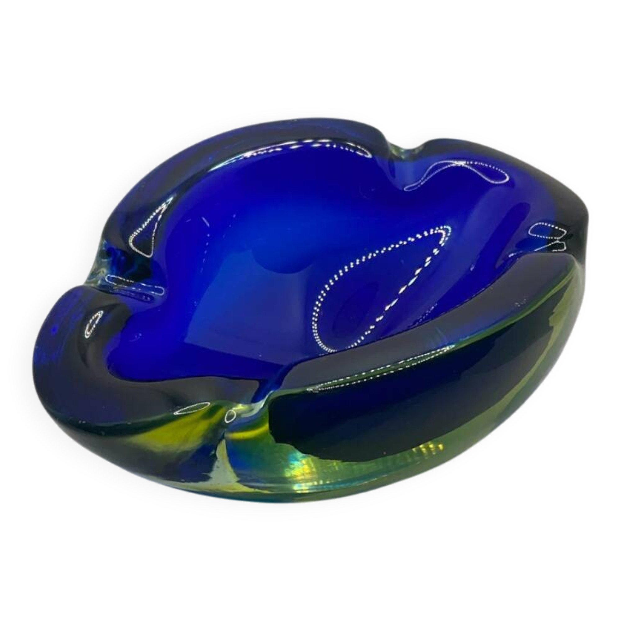 Murano glass trinket tray