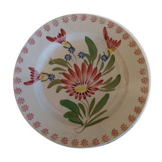 Old flat iron earth plate from Grigny