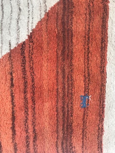 Persian carpet Gabbeh Modene handmade 218x358 cm