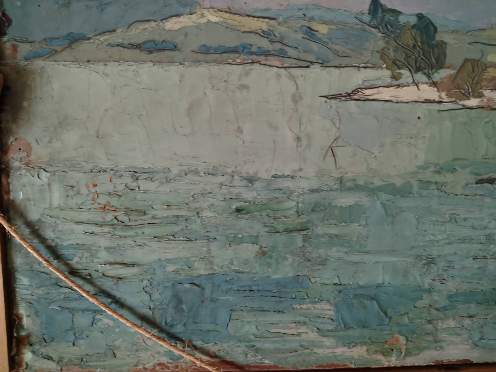 Double-sided oil by paulette genet (1890-1983) french school
