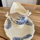 Blue iron earth gravy boat