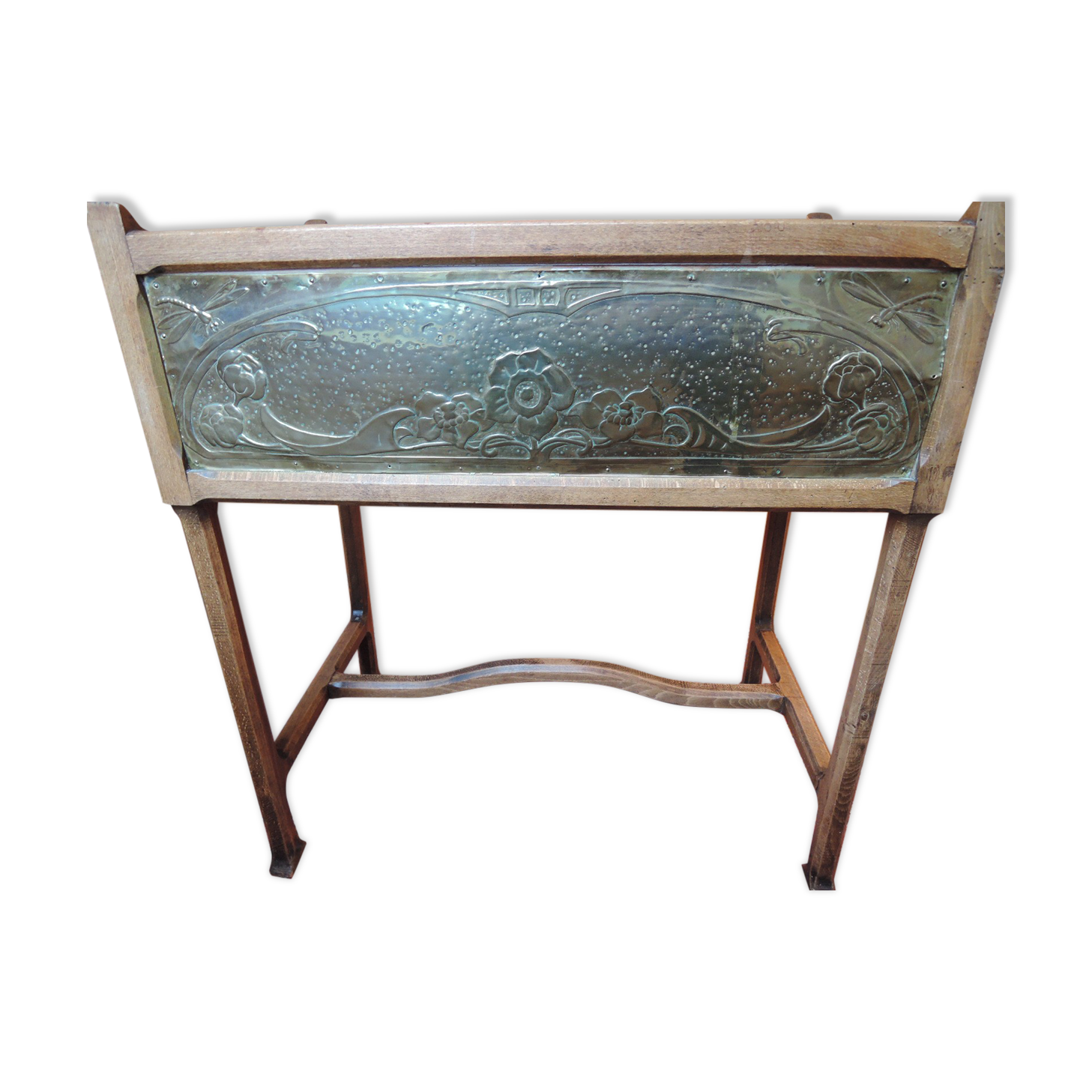 Old Art Nouveau flower box planter