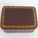 Vintage leather box