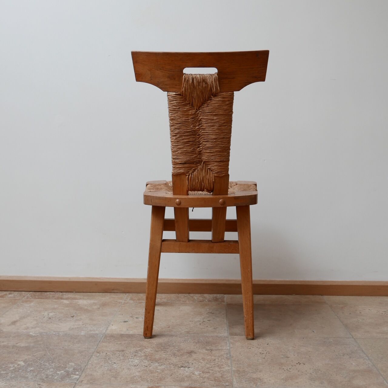 Set of Dutch Arts & Crafts Dining Chairs by W Kuyper