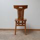 Set of Dutch Arts & Crafts Dining Chairs by W Kuyper