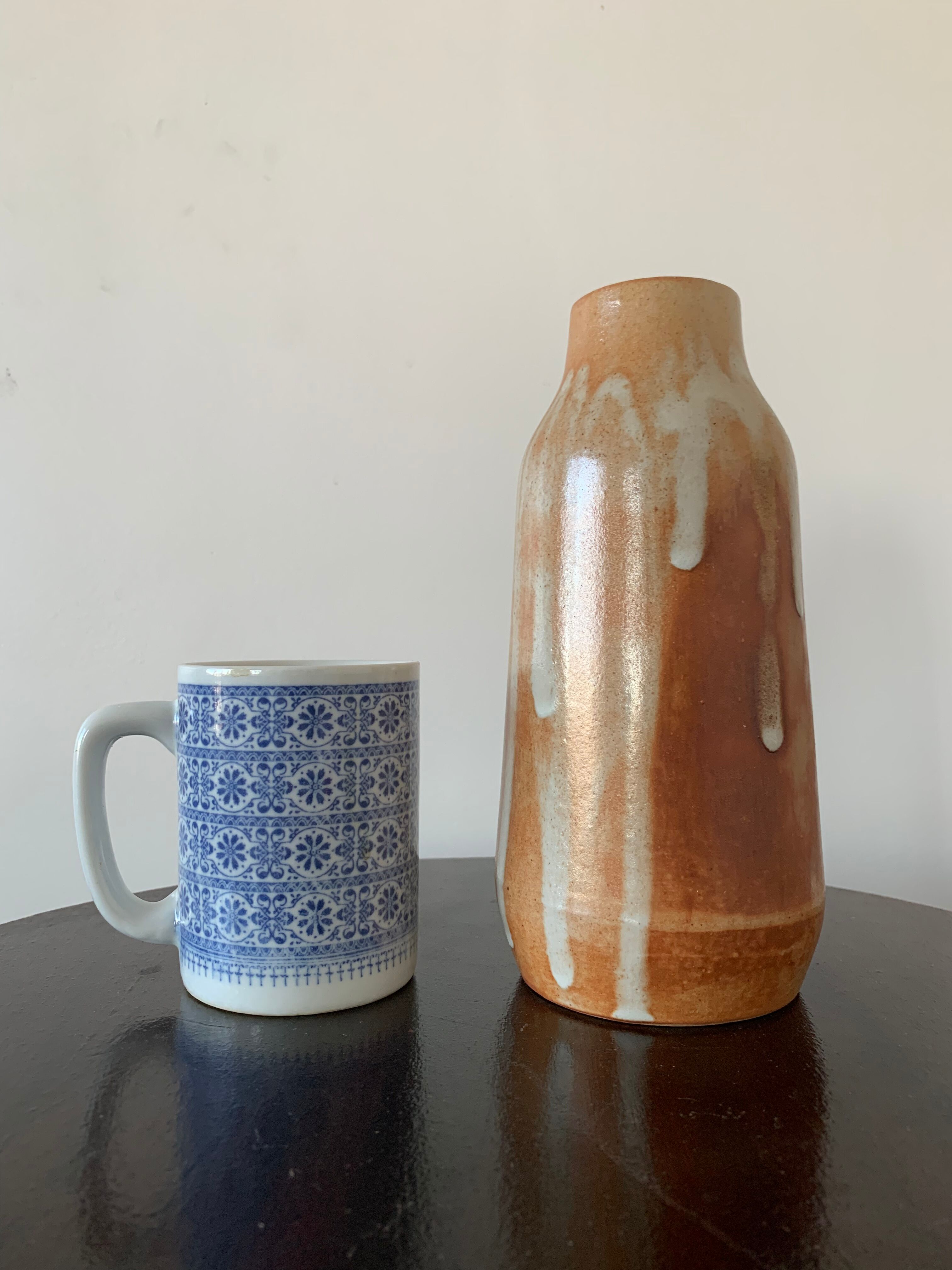 Vintage stoneware vase