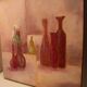Tableau huile sur toile art contemporain nature morte
