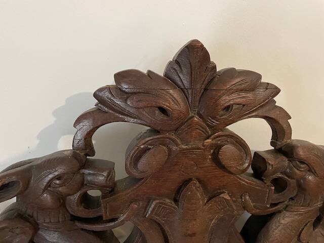 Gothic Renaissance style throne chair