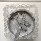 Ceiling lamp square molded glass