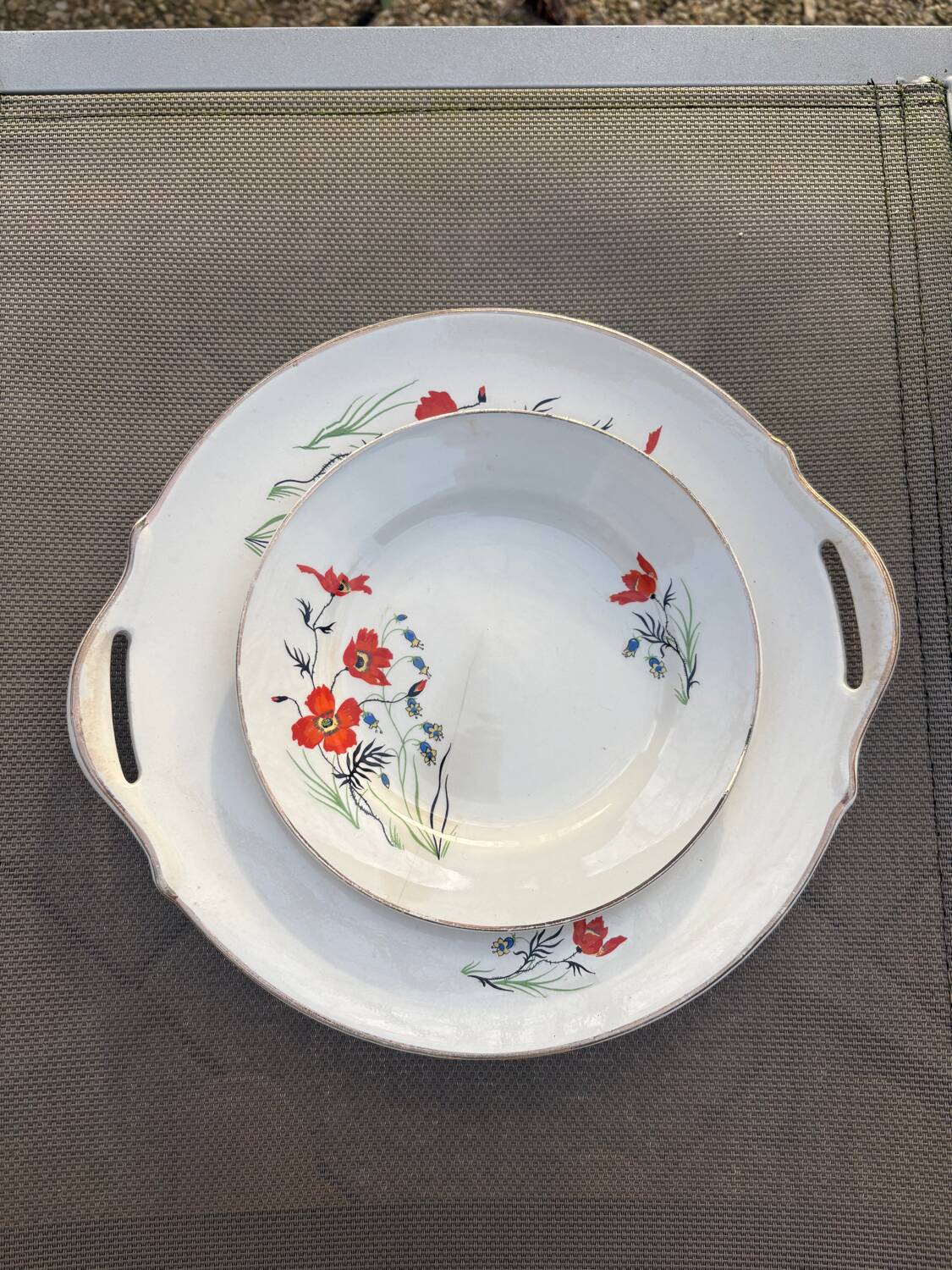 Digoin Sarreguemines pie dish