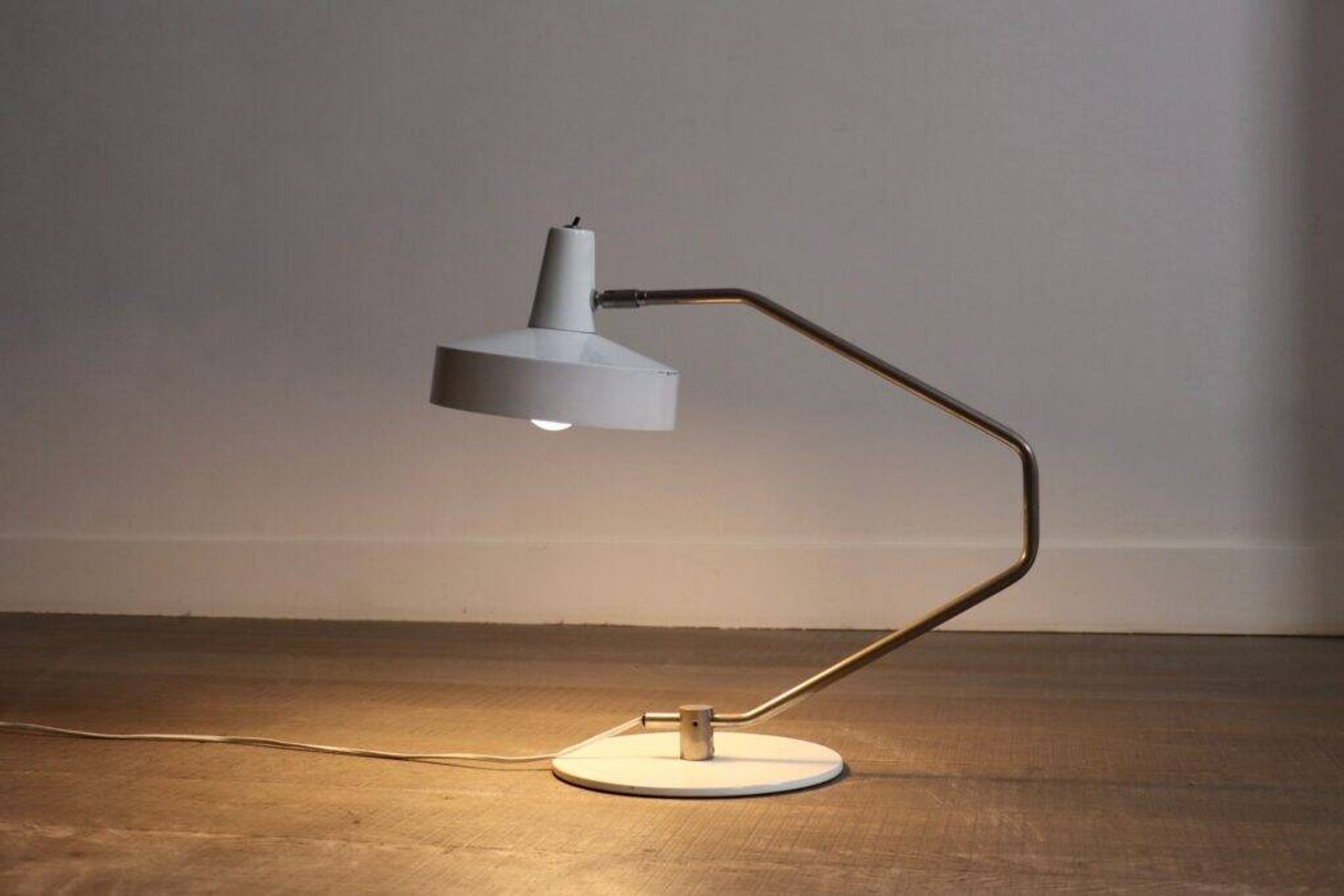 J.J.M. Hoogervorst for Anvia table lamp, Netherlands 1950s.