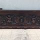 19th century Renaissance oak mirror