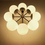 Opaline Sputnik chandelier by Kaiser Leuchten