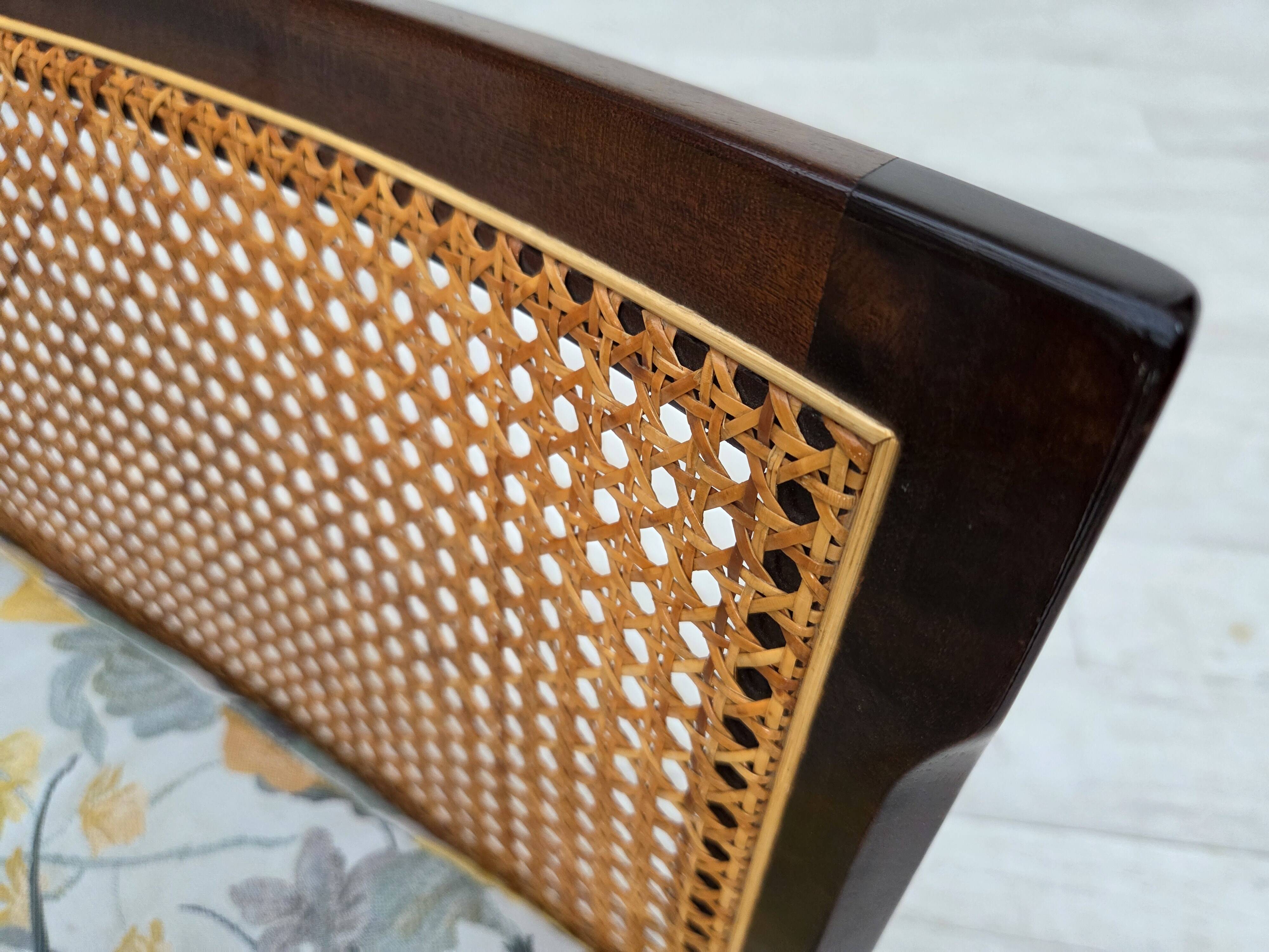 1970s, Danish design by Illum Wikkelsø, armchair model "Plexus", teak wood,