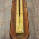 1960s teak & brass pendant